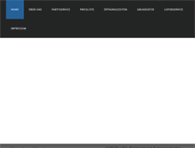 Tablet Screenshot of fleischerei-damlos.de